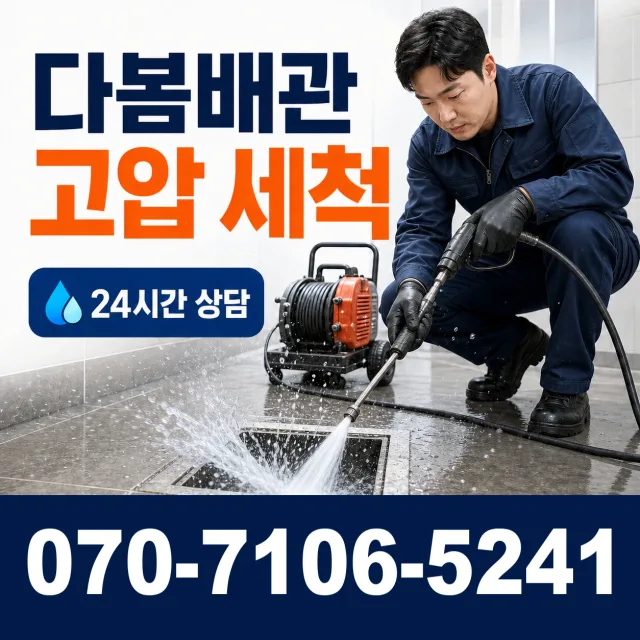 충남 공주시 수원골길 배관뚫기 상담 이미지 4